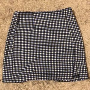 Wild Fable, Plaid (Blue,White,Black) Skirt